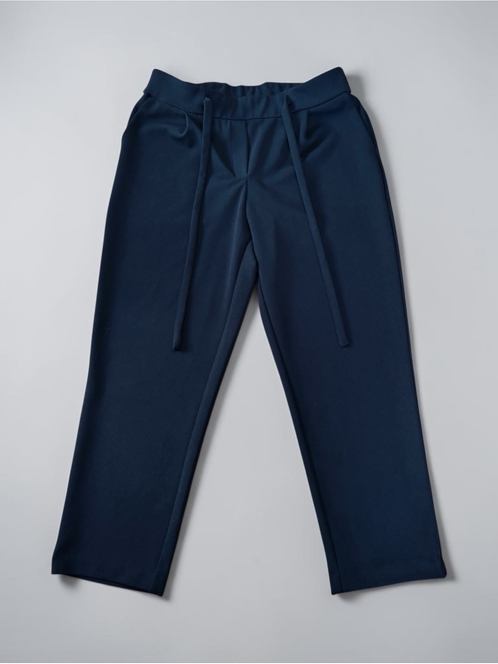 Lily Morgan Petite, Black Pull-On Dress Pants Stretch Elastic Waist, Medium